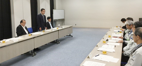 JAEA大洗研究開発センターを視察 党原子力規制PT