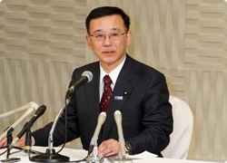 東日本大震災から1年 復興加速へ10の方策を発表 谷垣総裁が福島・宮城・岩手を視察