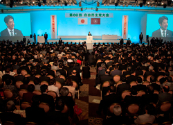 「参院選に勝利し“誇りある日本を取り戻す”」 安倍総裁が党大会で演説