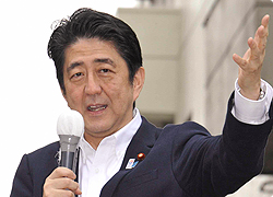 参院選スタート 安倍総裁が福島で第一声「もう一度世界一を目指そう」