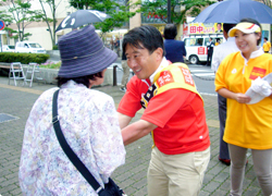 参院選ルポ(岩手) 田中しんいち候補 岩手を取り戻す