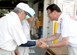 参院選ルポ（山梨） 森屋ひろし候補　12年ぶりの勝利へ