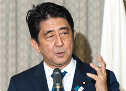 安倍総裁「責任をもって国が前面に」　福島原発汚染水対策