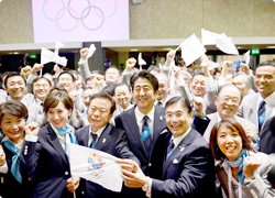 「なぜ、東京か」最後まで訴える 東京オリンピック招致決定
