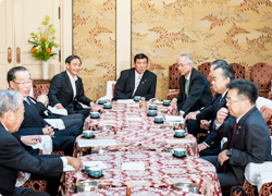 石破茂幹事長記者会見 (政府与党協議会後)