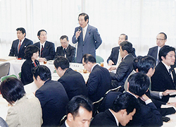 地方配分など議論　復興特別法人税は一任に