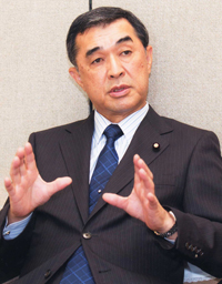 「スピード感をもって国土強靱化を進めるためには同法案の早期成立が不可欠」と強調する脇雅史党国土強靱化総合調査会副会長 「スピード感をもって国土強靱化を進めるためには同法案の早期成立が不可欠」と強調する脇雅史党国土強靱化総合調査会副会長