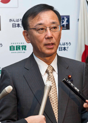 谷垣禎一総裁