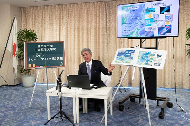 岩屋 毅 治安・テロ対策調査会長による「ネットDeマイ(出前)講座」