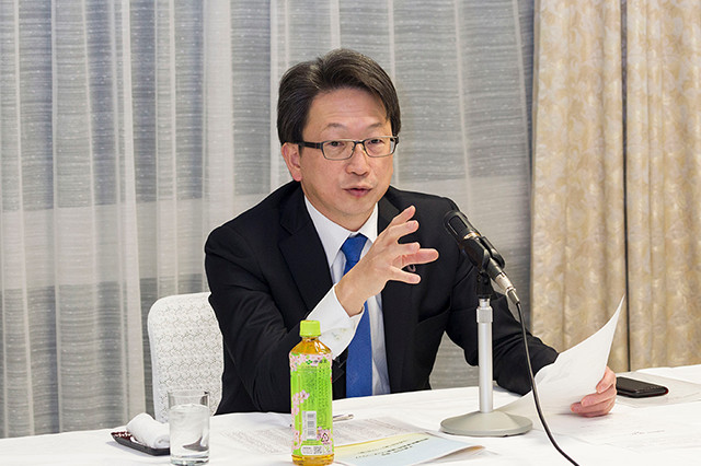 「平成29年春季インターンシップ」麻生太郎財務大臣表敬訪問、講座Ⅱ(平将明衆議院議員)を開催しました。