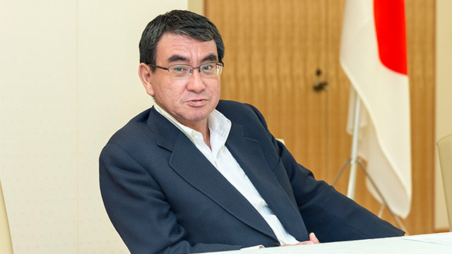 「首都圏第11期インターンシップ」河野太郎 外務大臣表敬訪問を行いました。
