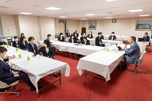 「首都圏第15期インターンシップ」集合研修を開催しました（講師：和田 義明 副学院長）