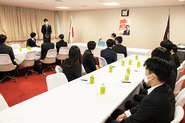 「首都圏第15期インターンシップ」閉講式を開催しました（講師：下村 博文 中央政治大学院学院長）