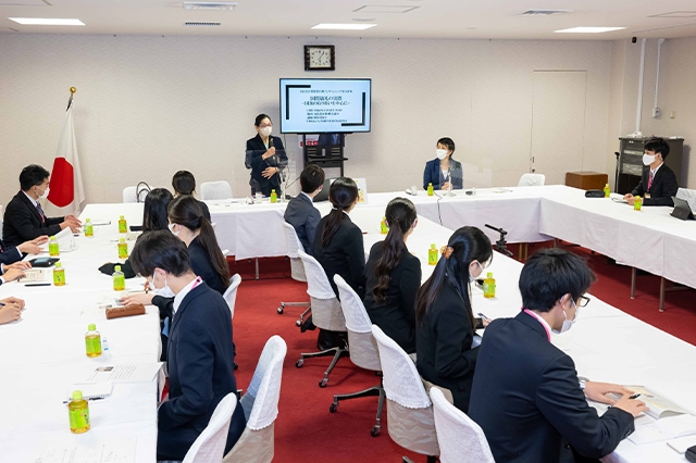 「首都圏第16期インターンシップ」集合研修 第一部を開催しました(講師:阿曽村智子 学習院女子大学国際学研究所客員研究員)