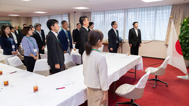 「広島未来創造塾・県連青年局・県連女性局」の合同中央研修が開催されました