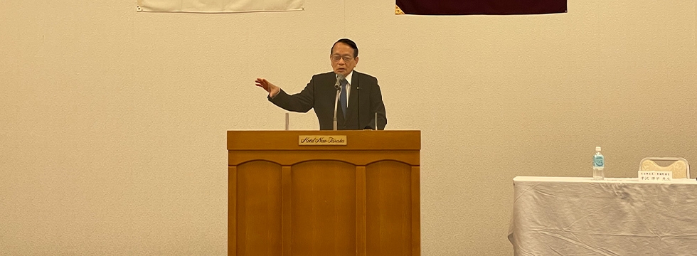「山口政治塾」を開催しました(講師:平沢 勝栄 衆議院議員)