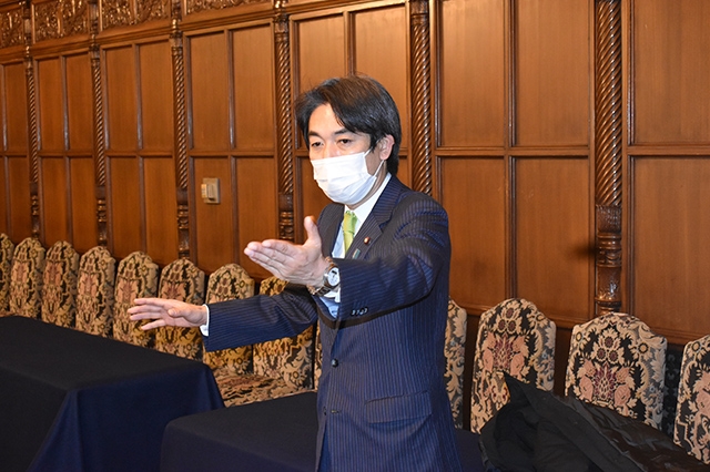 「自民党静岡県政経塾」東京研修(挨拶:下村博文 学院長)が開催されました(1/2)