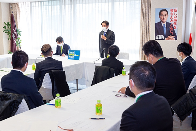 「自民党静岡県政経塾」東京研修(挨拶:下村博文 学院長)が開催されました(1/2)