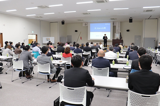 「ふくしま未来政治塾」(講師:立谷秀清 相馬市長)が開催されました
