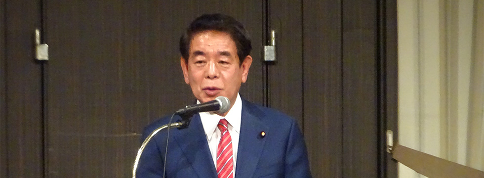 自民党兵庫県連「ひょうご政治大学院『自民党ひょうご未来塾』」のオープン講座(講師:下村博文 学院長、西村康稔 副学院長)が開催されました