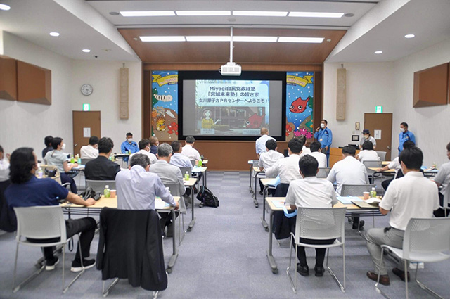 宮城県連政治学校「第11期宮城未来塾・第2回研修 -女川町視察・研修-」を開催いたしました