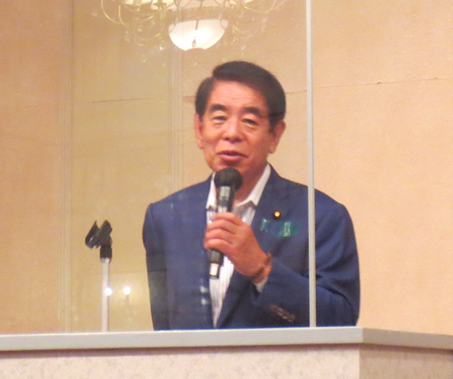 第3期「とっとり政治塾」第1回講座（講師：下村博文 中央政治大学院学院長）が開催されました