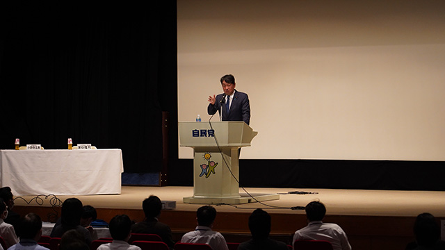 「TOKYO自民党政経塾」を開催しました（講師：小野寺 五典　衆議院議員）
