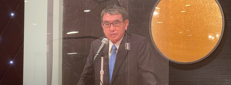 神奈川県連政治学校「かながわ自民党未来カレッジ」が開催されました（講師：河野 太郎 衆議院議員）