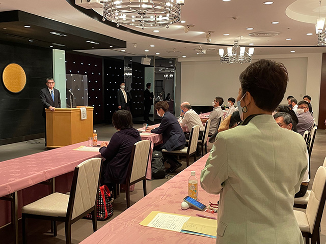 神奈川県連政治学校「かながわ自民党未来カレッジ」が開催されました（講師：河野 太郎 衆議院議員）