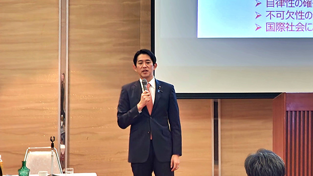 第3期「とっとり政治塾」第3回講座（講師：小林鷹之 衆議院議員）が開催されました