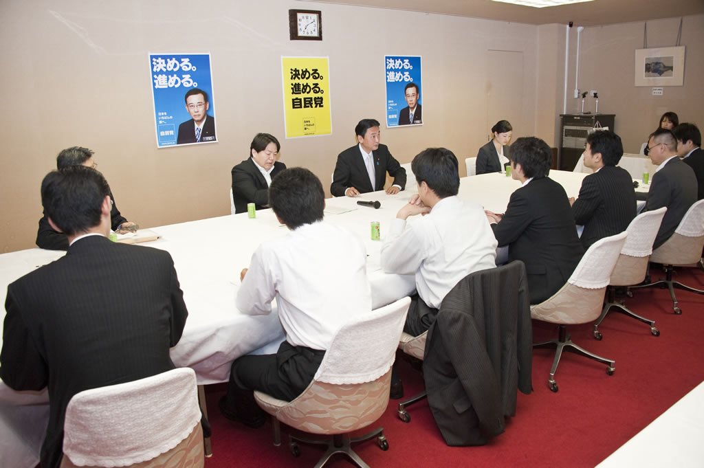 第12回まなびとプロジェクト（講師：林芳正参議院議員）を開催しました