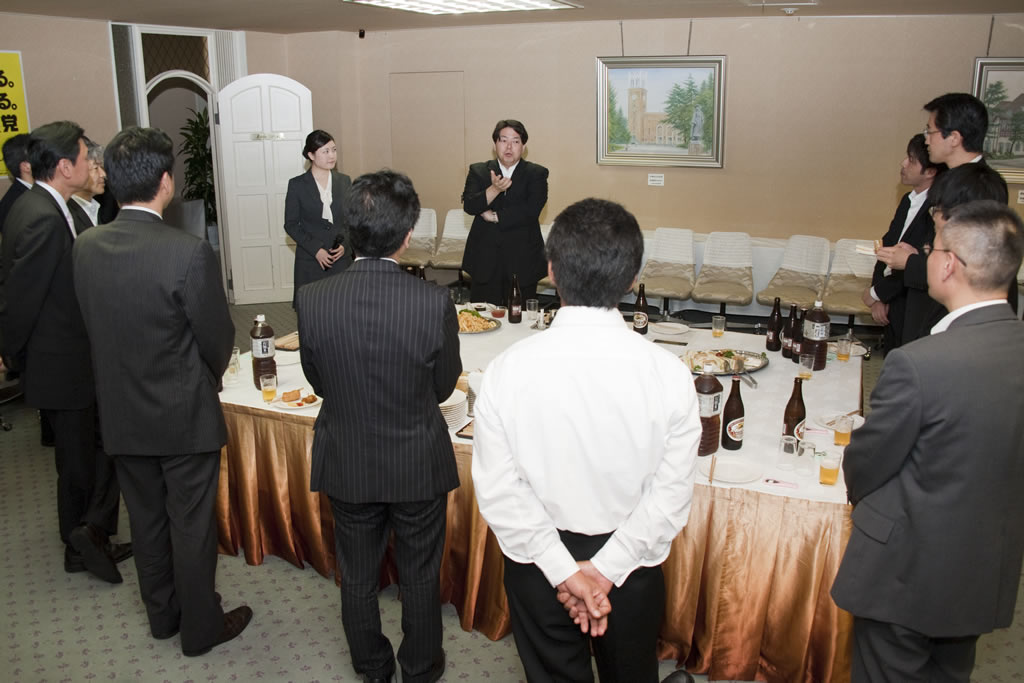 第12回まなびとプロジェクト（講師：林芳正参議院議員）を開催しました