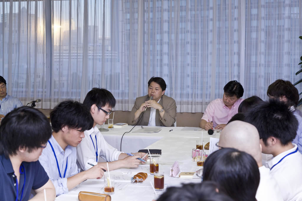 第14回まなびとプロジェクト（講師：林芳正参議院議員）を開催しました