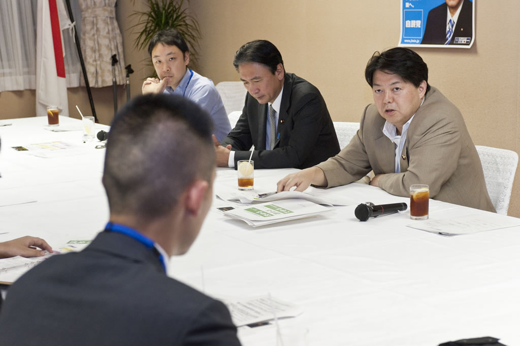 第15回まなびとプロジェクト（講師：林芳正参議院議員）を開催しました