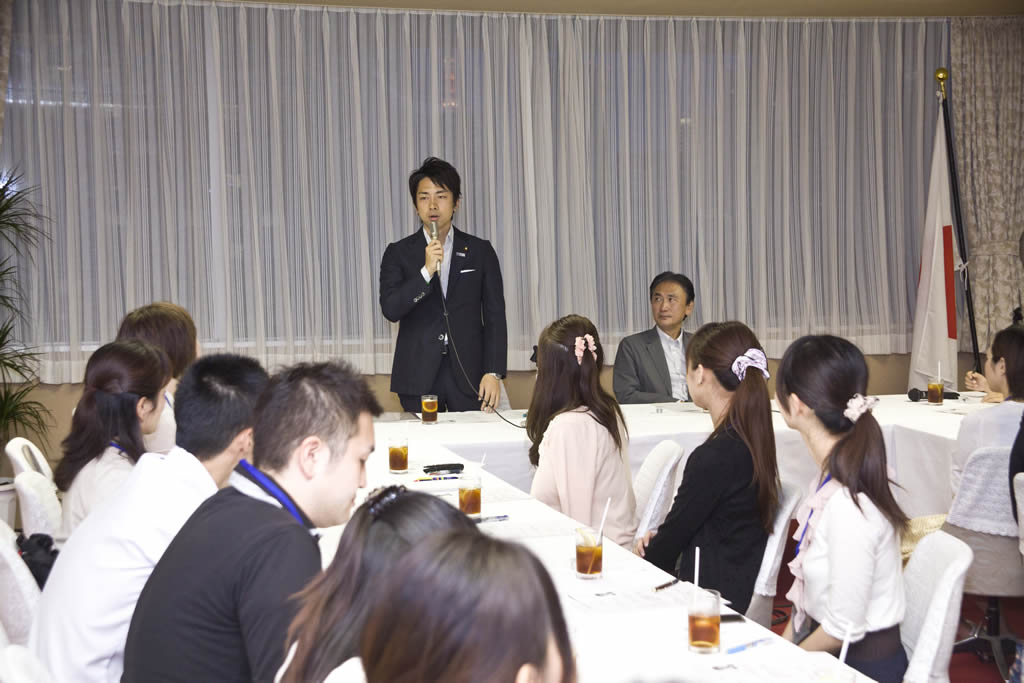 第16回まなびとプロジェクト（講師：小泉進次郎衆議院議員）を開催しました