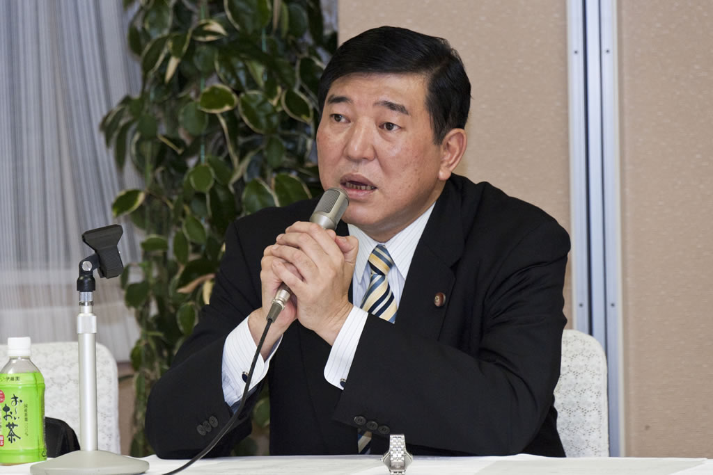 第20回まなびとプロジェクト（講師：石破茂前政務調査会長）を開催しました