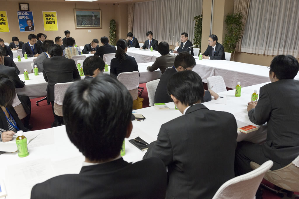 第20回まなびとプロジェクト（講師：石破茂前政務調査会長）を開催しました