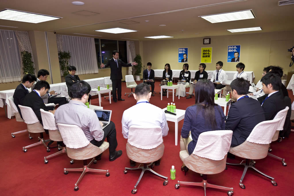 第21回まなびとプロジェクト（講師：山本一太参議院議員）を開催しました