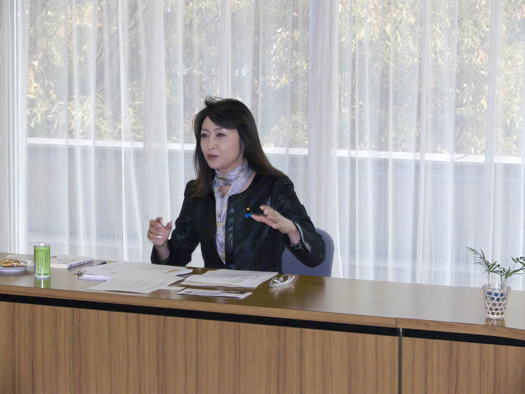 第23回まなびとプロジェクト（講師：三原じゅん子参議院議員）を開催しました