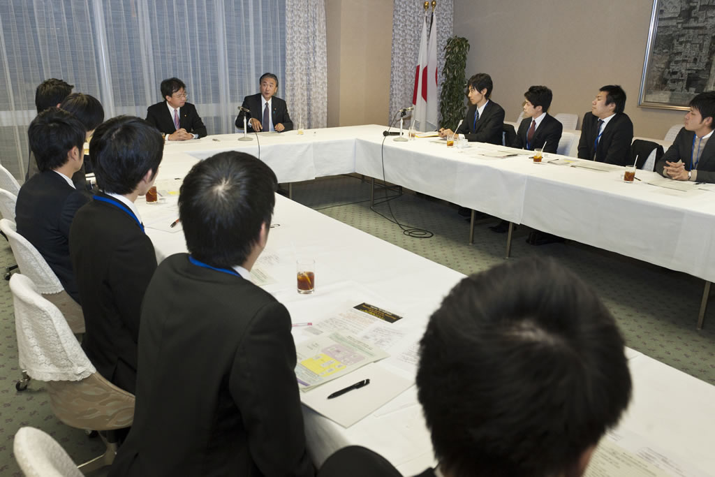 第25回まなびとプロジェクト（講師：秋葉賢也衆議院議員）を開催しました