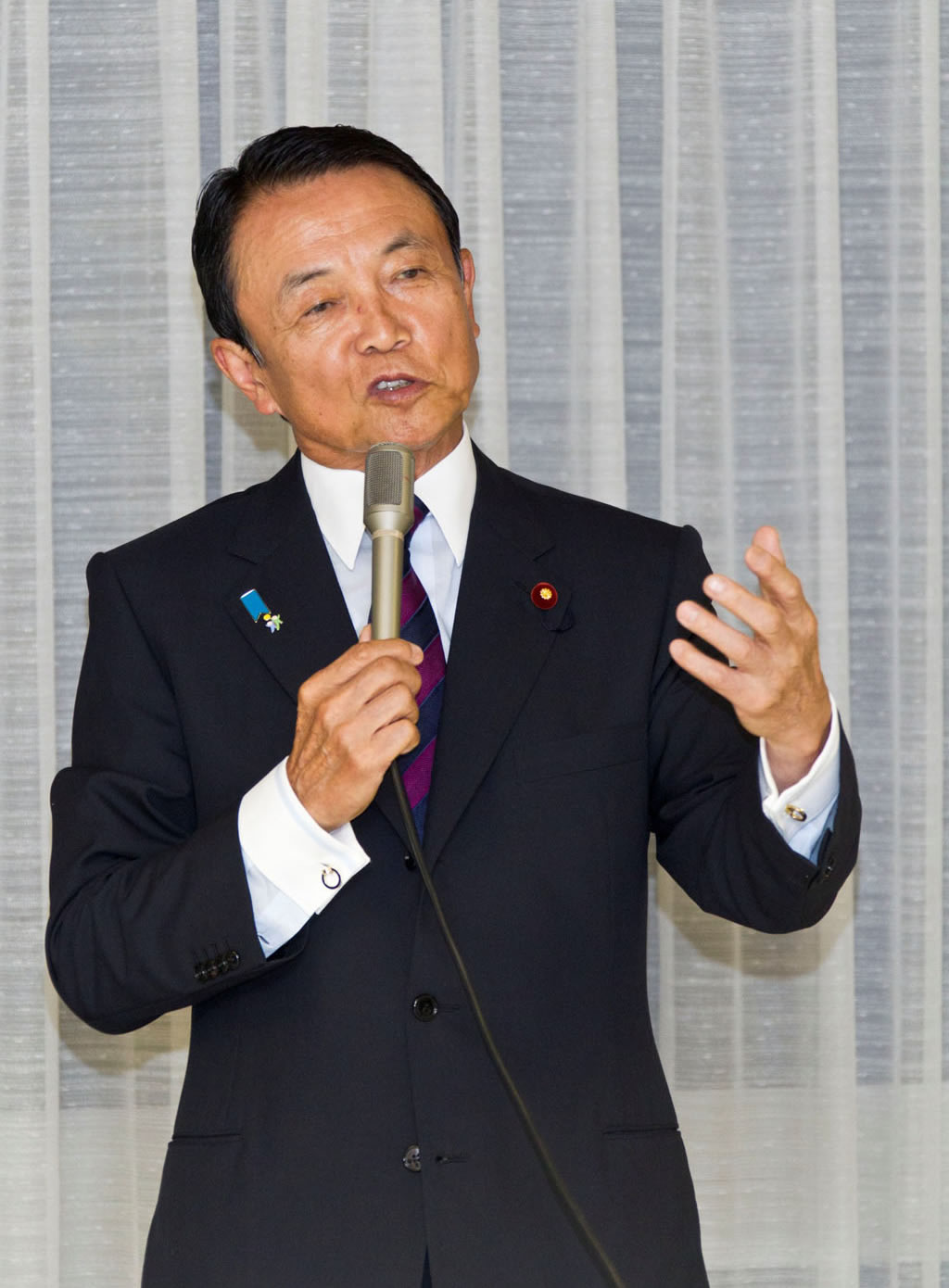 第31回まなびとプロジェクト（講師：麻生太郎前総裁）を開催しました