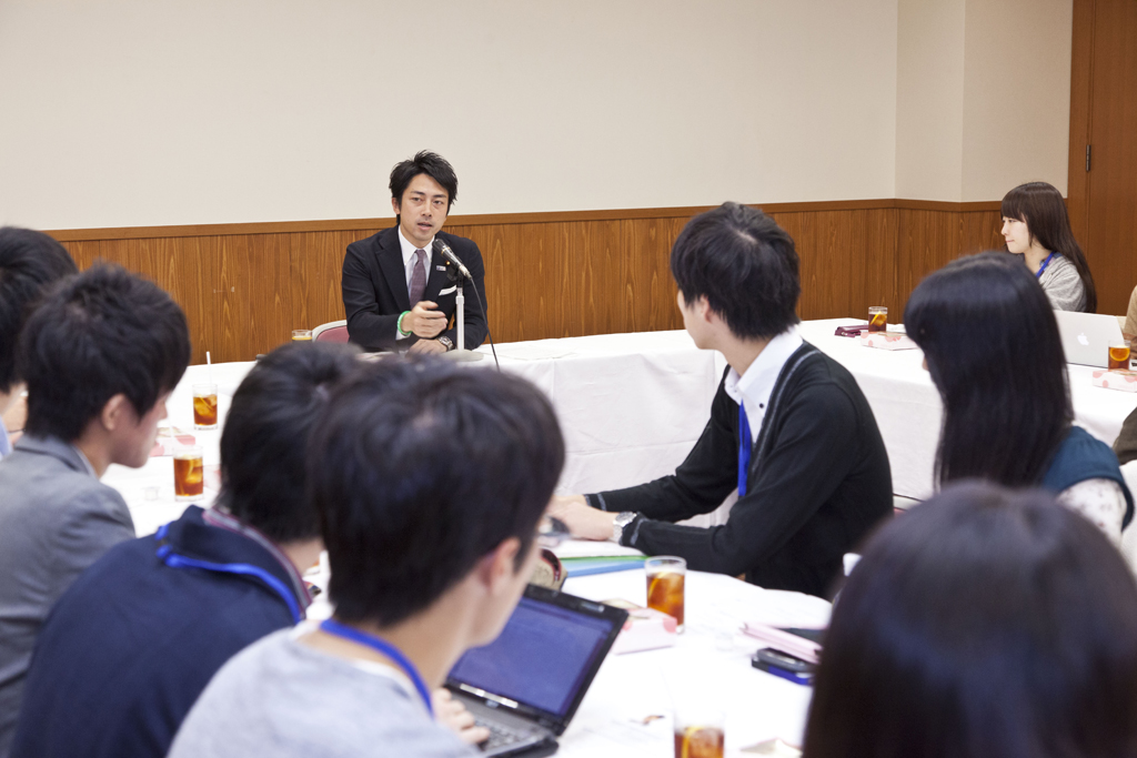 第33回まなびとプロジェクト（講師：小泉進次郎衆議院議員）を開催しました