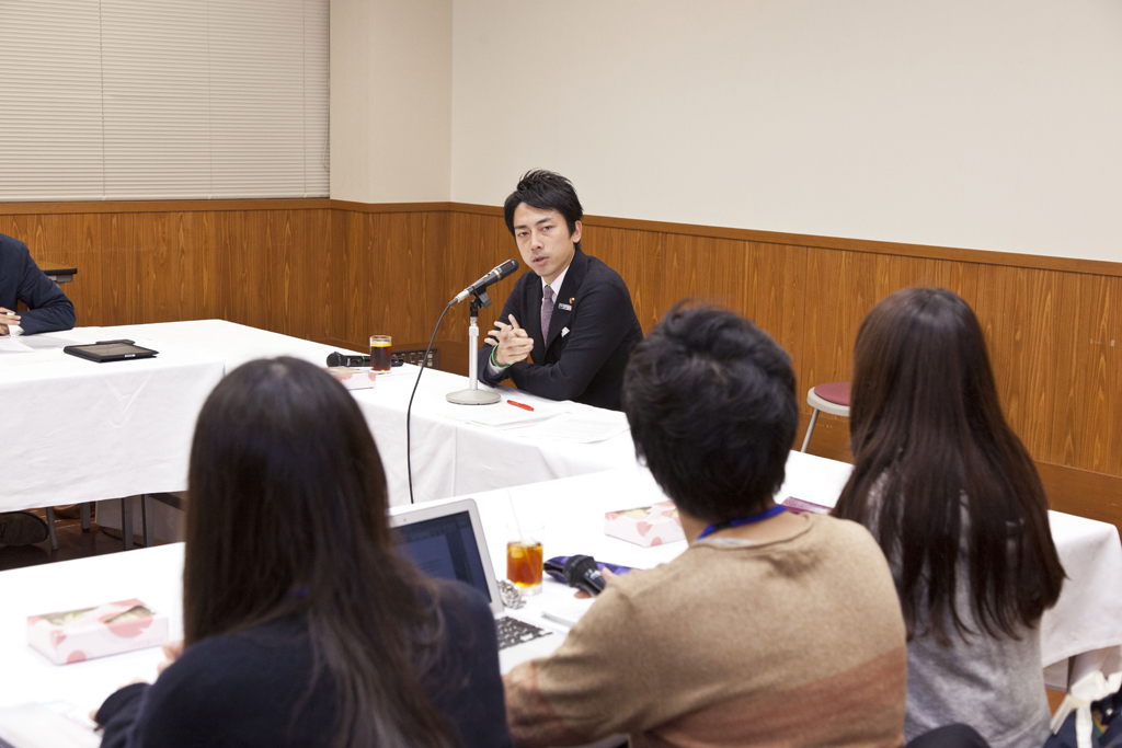 第33回まなびとプロジェクト（講師：小泉進次郎衆議院議員）を開催しました