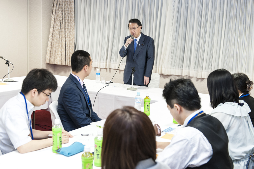 第38回まなびとプロジェクト（講師：丹羽雄哉衆議院議員）を開催しました