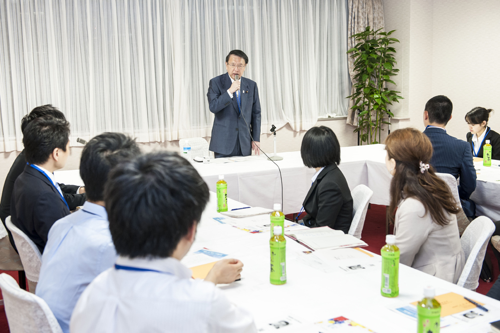 第38回まなびとプロジェクト（講師：丹羽雄哉衆議院議員）を開催しました