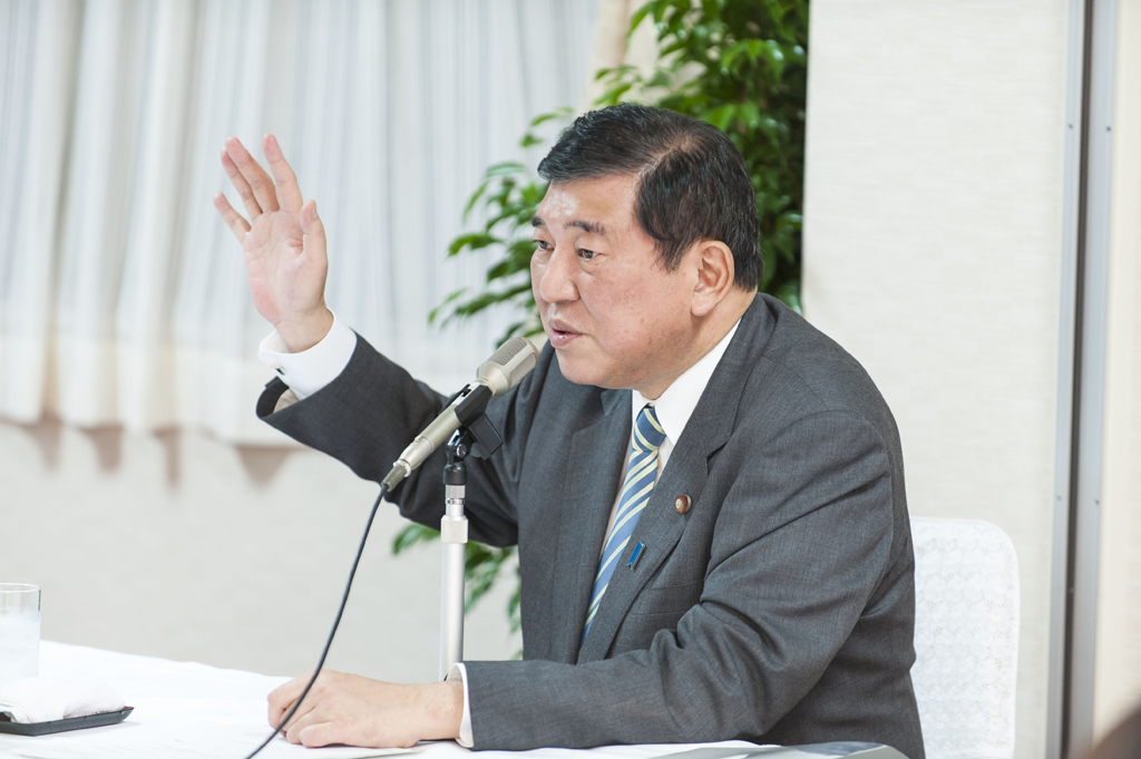 第46回まなびとプロジェクト（講師：石破茂幹事長）を開催しました