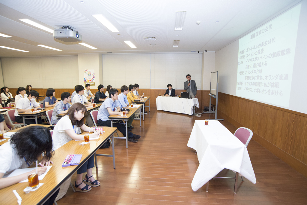 第50回まなびとプロジェクト（講師：河野太郎中央政治大学院長）を開催しました