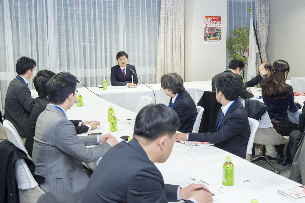 第60回まなびとプロジェクト（講師：阿達雅志参議院議員）を開催しました
