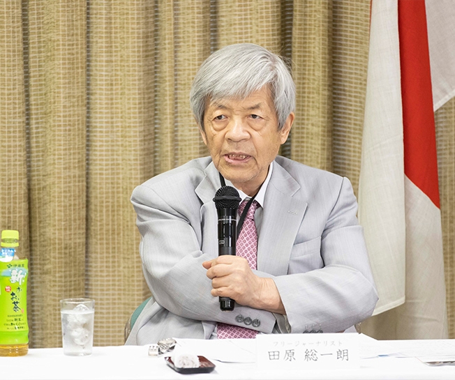 第2期「まなびと夜間塾」第10回講座(講師:フリージャーナリスト 田原 総一朗 氏「岸・池田総裁時代」)