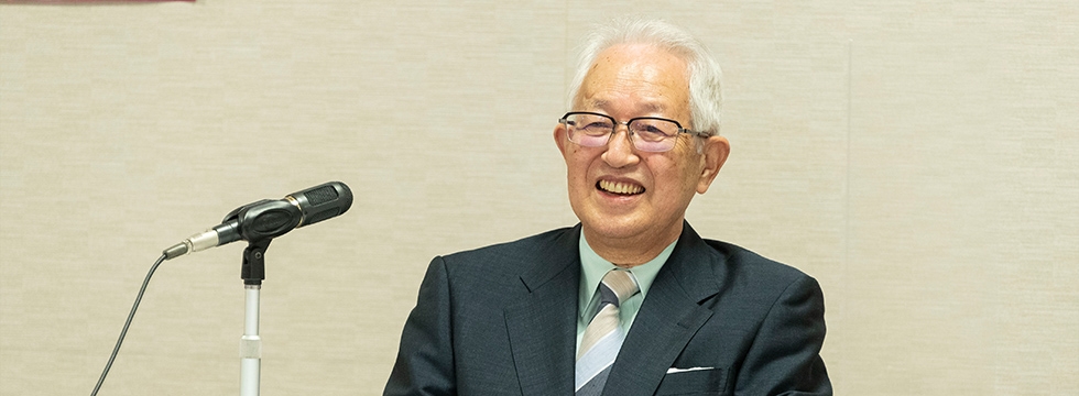 第2期「まなびと夜間塾」第11回講座(講師:元読売新聞政治部長 北原 健児 氏「佐藤・田中総裁時代」)